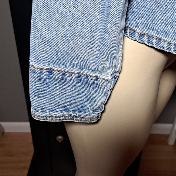 Vintage Moda Int'l Denim Jean Jacket - Size S - Picture 5 of 7